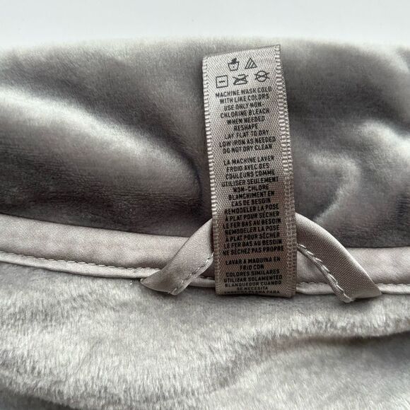 Skims Velour Sleep Top - Smoke - 4x - Picture 7 of 10